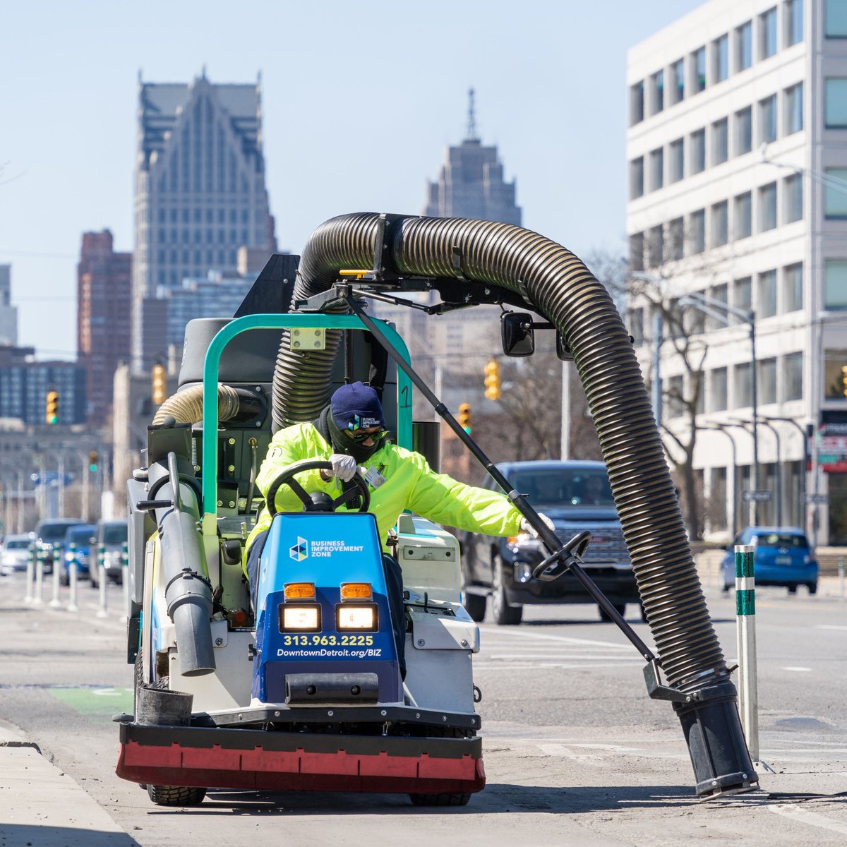 For more than a decade, the Downtown Detroit BIZ, in partnership with the Downtown Detroit Partnership, has worked hard to keep our city center clean, safe, and welcoming. 💙
