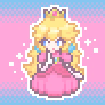 YOUR QUEST IS "NEVER" OVER!! スーパーマリオ、40周年おめでとう!! #pixelart #supermario