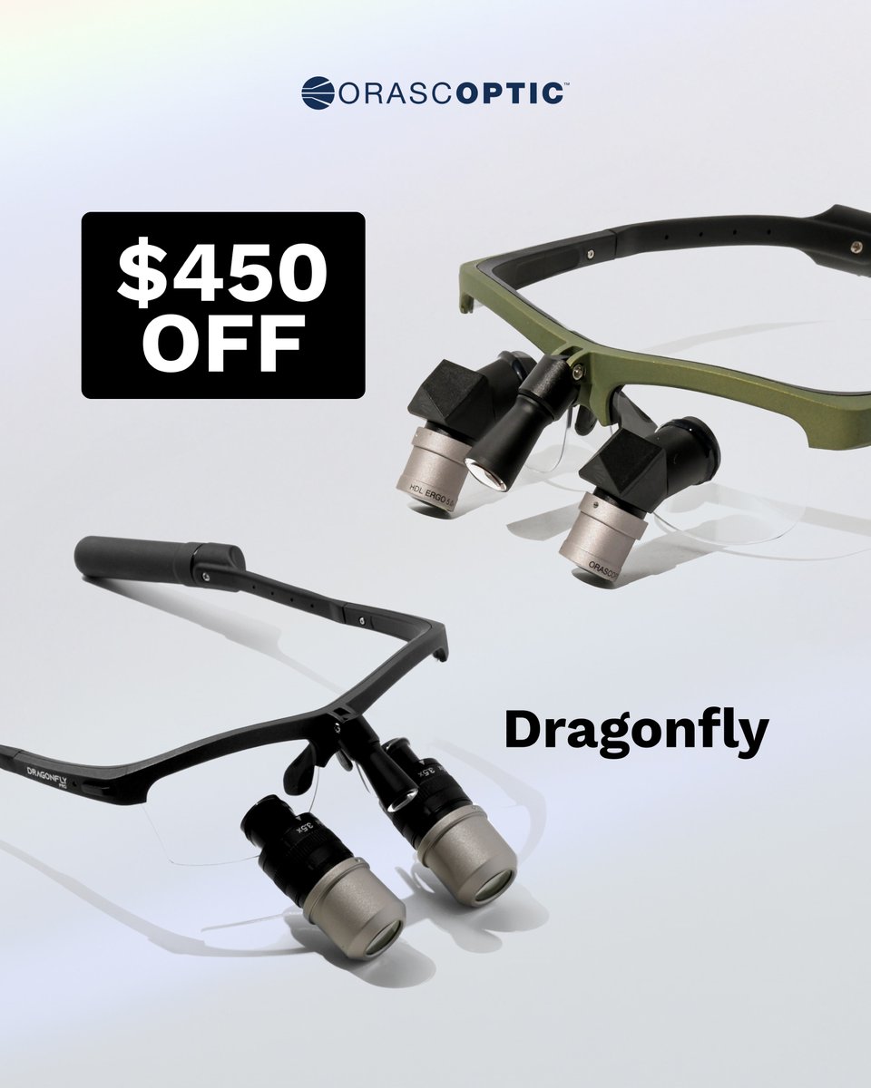 Dragonfly is built for all-day performance: an integrated headlight, a frame designed for comfort, and optics that keep everything sharp. Save $450 through Oct 31. 

Schedule a demo today: hs.orascoptic.com/dragonfly?utm_…
.
.
.
#orascoptic #dragonflysale #seebetterworkbetter