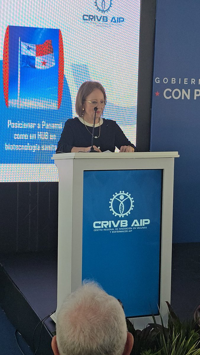 “El establecimiento de capacidades propias de investigación, desarrollo y producción de vacunas y 
biofármacos representa un paso fundamental hacia la verdadera soberanía y seguridad sanitaria". — Dra. Paulina Franceschi, Directora del <a href="/crivbaip/">Centro de Innovación en Vacunas y Biofármacos AIP</a> 💉🌎
#CRIVBAIP