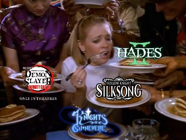 Good heavens, what a feast September has been this year, we're being inundated with quality content everywhere we turn.

CALM DOWN SEPTEMBER, I'M JUST CHEWING MY SILKSONG!