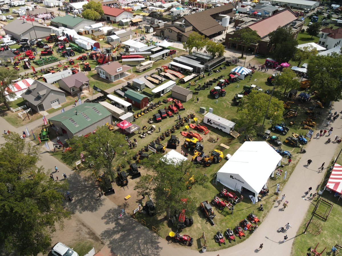 KanEquip’s outdoor exhibit earned Reserve Champion at the Kansas State Fair! 🎉 Visit us at the intersection of Ft. Leavenworth Blvd &amp; 23rd Ave to explore our lineup of equipment with limited time State Fair pricing. Yellow, blue, and green parking lots are now open!