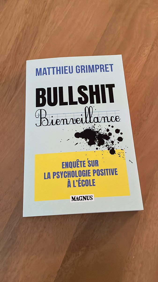 Certainement dans le cadre d’une « activité d’expression de soi destinée à communier avec la bienveillance de l’Univers » organisée par un prof des écoles neutres… 👇🏻