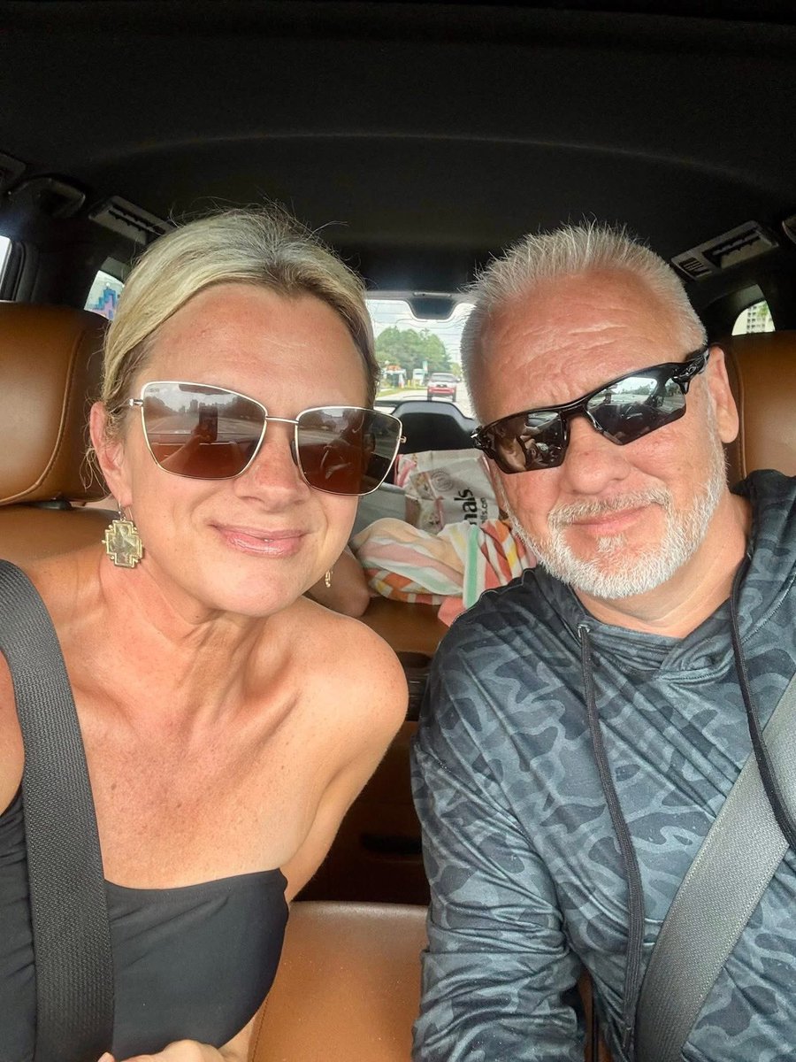 27 years ago today, I married my best friend. ❤️ Happy Anniversary to my beautiful wife. Every step of the journey has been better with you by my side. Here’s to us and many more years together. 💍💙 #Blessed #HappyAnniversary”