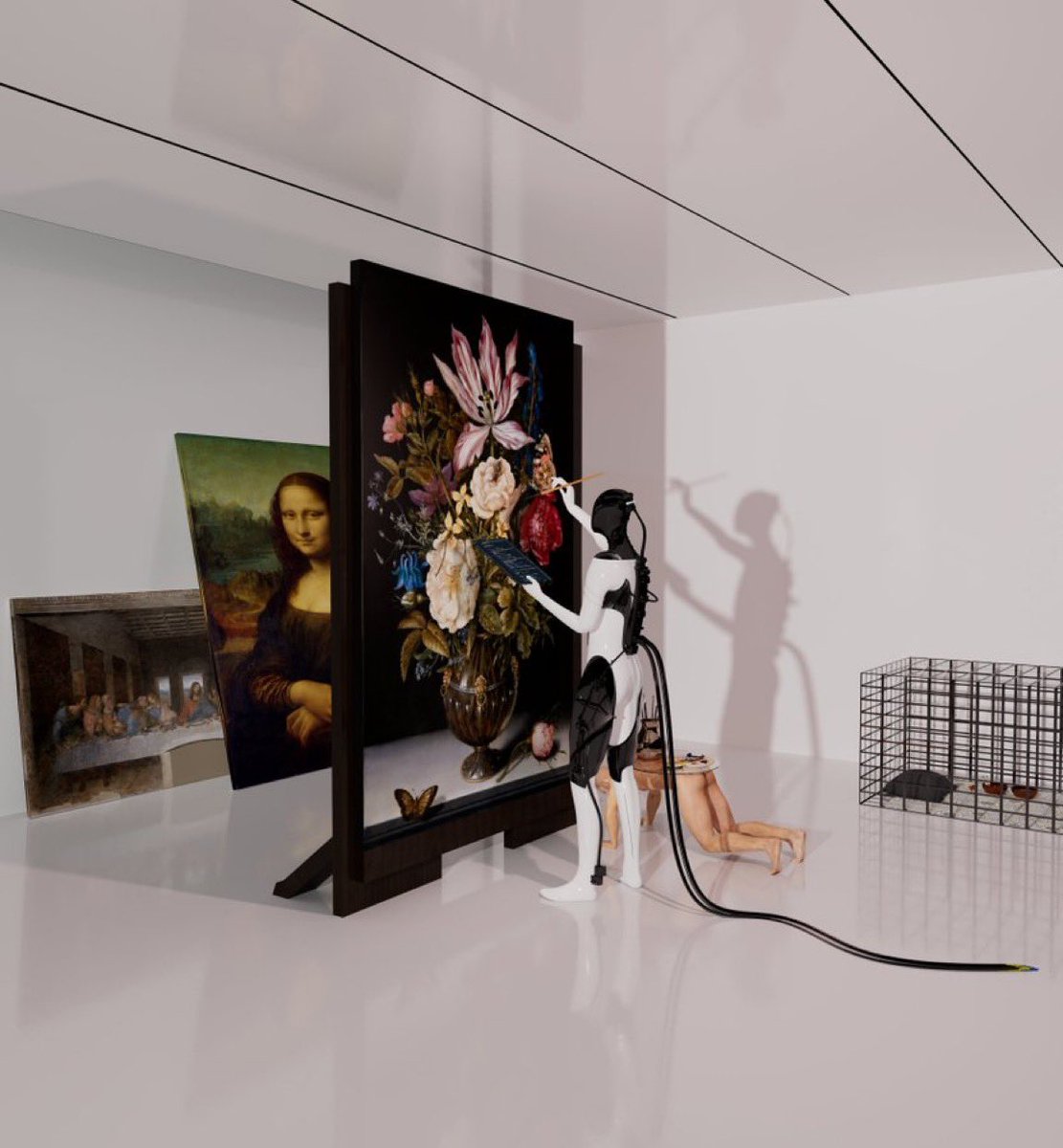 The Great Restoration by <a href="/lphaCentauriKid/">a.c.k.</a> 

Now part of The Boring Collection.

Thanks <a href="/jay_wooow/">joao.eth</a> for the smooth deal, <a href="/Daimon444/">Daimon</a> for the heads up, <a href="/eli_schein/">Eli Scheinman</a> for not facilitating it to someone else and <a href="/redbeardnft/">El Barba Roja blue check</a> for all the building.