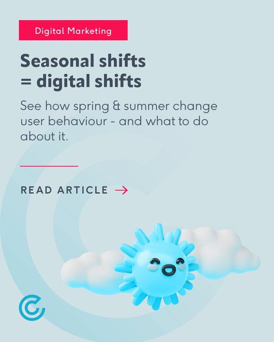 admixagency's tweet photo. User behaviour shifts in spring &amp; summer 🌤️ — mobile-first habits, slower funnels, faster scrolls. Is your strategy keeping up?   Our latest article breaks it down.  📷 #DigitalMarketing #SeasonalMarketing #MarketingInsights #UserBehaviour https://t.co/v6TgOYRkOx