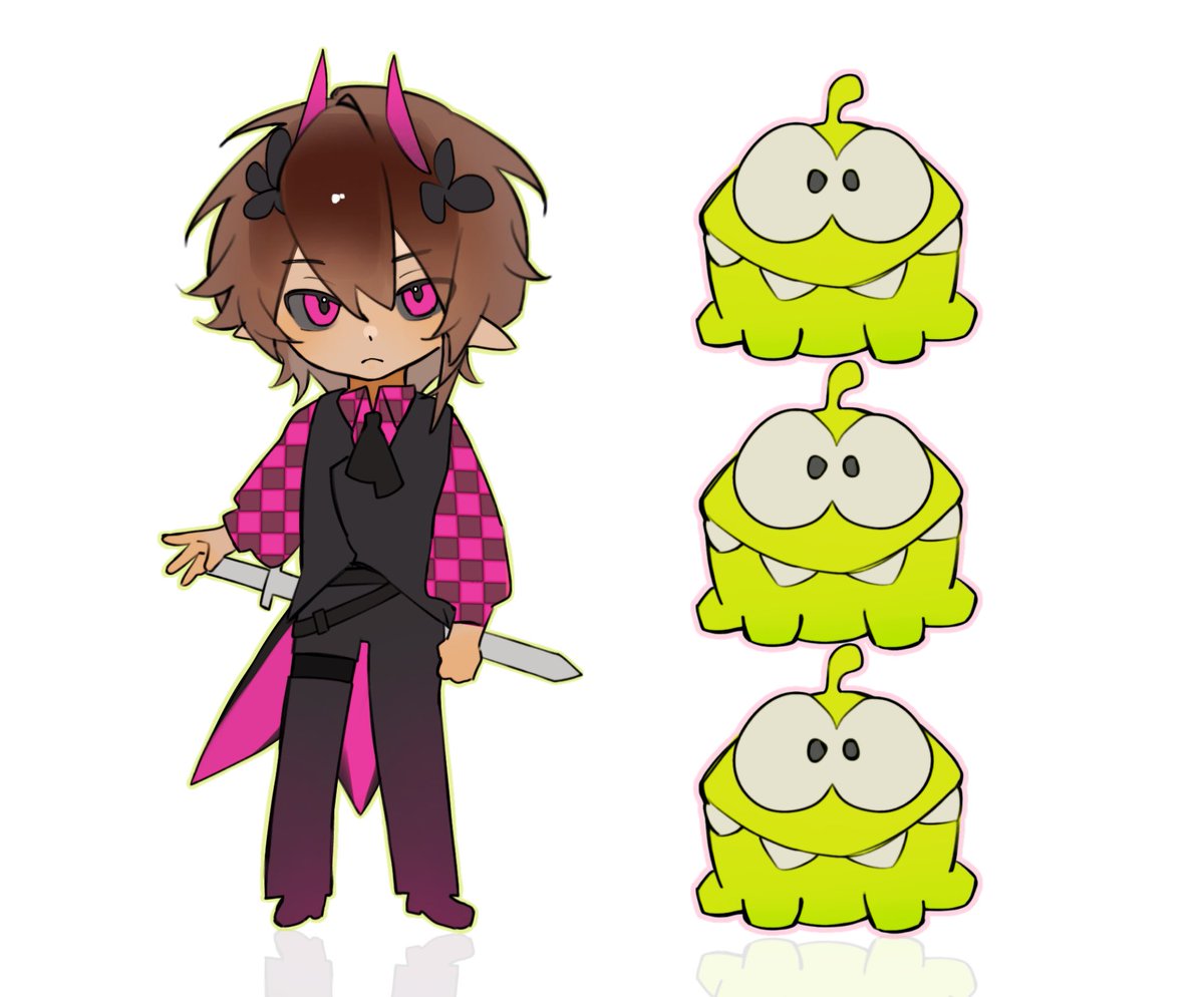 pufferfisw's tweet photo. 3 om noms tall https://t.co/7Xe93juEAs