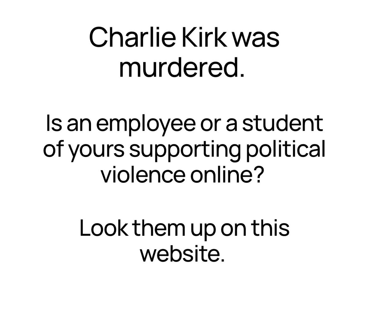 The best revenge? 🔦 Expose those celebrating Charlie’s death. They will be investigated and made famous for their hate. 

🚨 Submit names, posts &amp; screenshots to Charlie’s Murderers 👉 

charliesmurderers.com