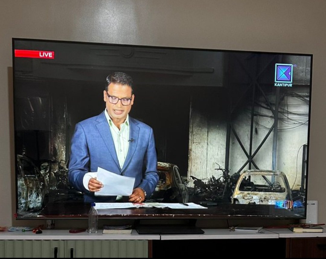 You can attack media, but you can't crush its spirit. Vandalized by hooligans, yet back in action stronger than ever. Hat's off <a href="/KantipurTVHD/">Kantipur TV HD</a> <a href="/ekantipur_com/">Kantipur</a>