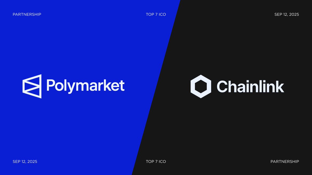 Polymarket partners with @chainlink $LINK to launch new markets The  partnership will initially focus on enhancing the accuracy and speed of  asset pricing resolutions, with plans to expand into additional markets.  #Polymarket #