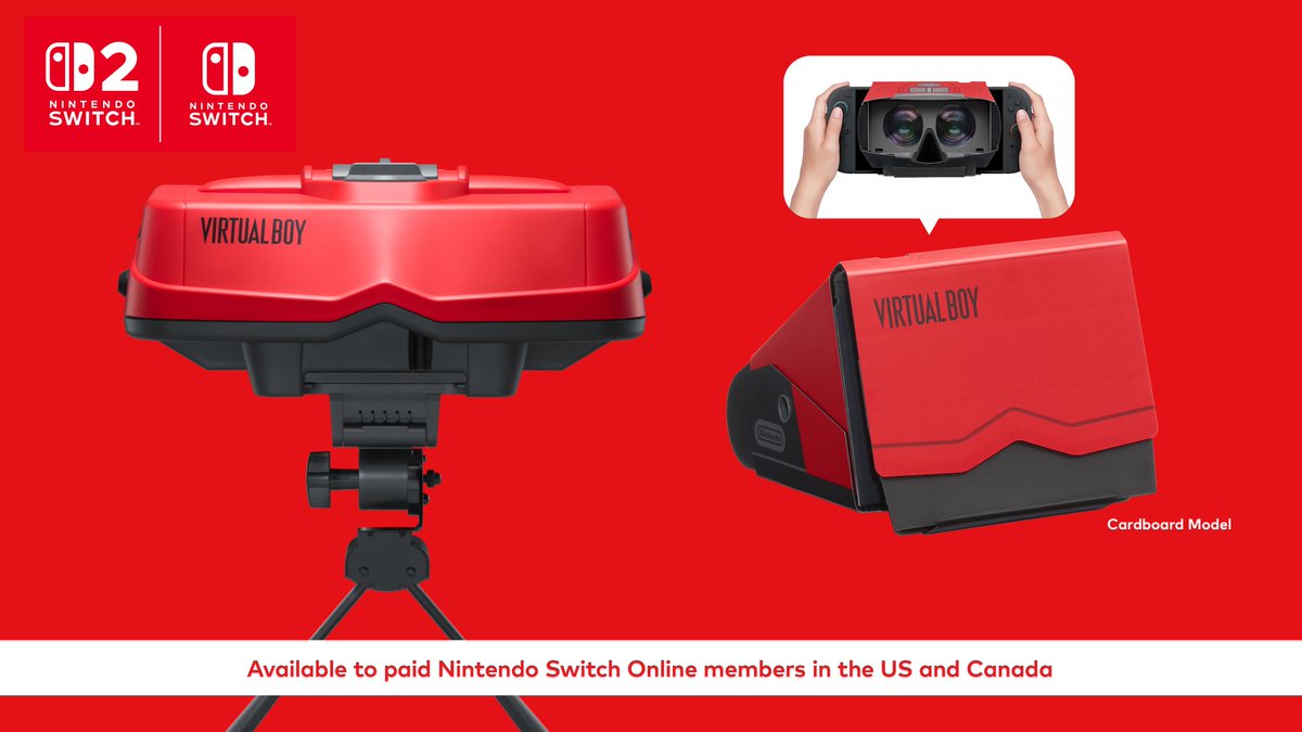Virtual Boy controller will be $99.99, the cardboard controller