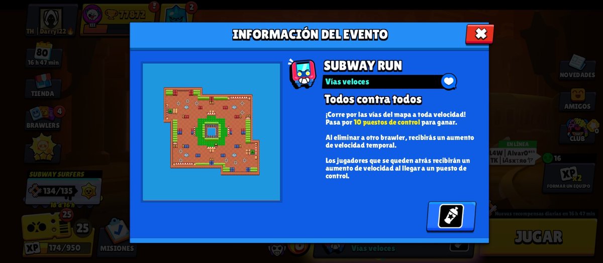 Darryl22🧡⚡❤️💙 #DM🐅🫒 (@darryl22_dm) on Twitter photo Es el peor modo de la historia de Brawl Stars , no sé si estáis conmigo o no , pero me ha hecho desperdiciar mucho tiempo para unas vías, hilo criticando Subway Run Es el peor modo de la historia de Brawl Stars , no sé si estáis conmigo o no , pero me ha hecho desperdiciar mucho tiempo para unas vías, hilo criticando Subway Run