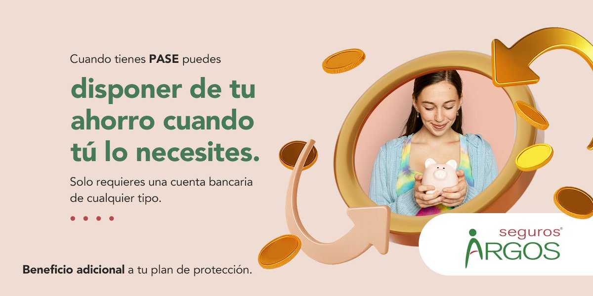 ¡#ATENCIÓN!
Esta es tu oportunidad de ahorrar y cuidar tu dinero. ¿Ya conoces PASE?