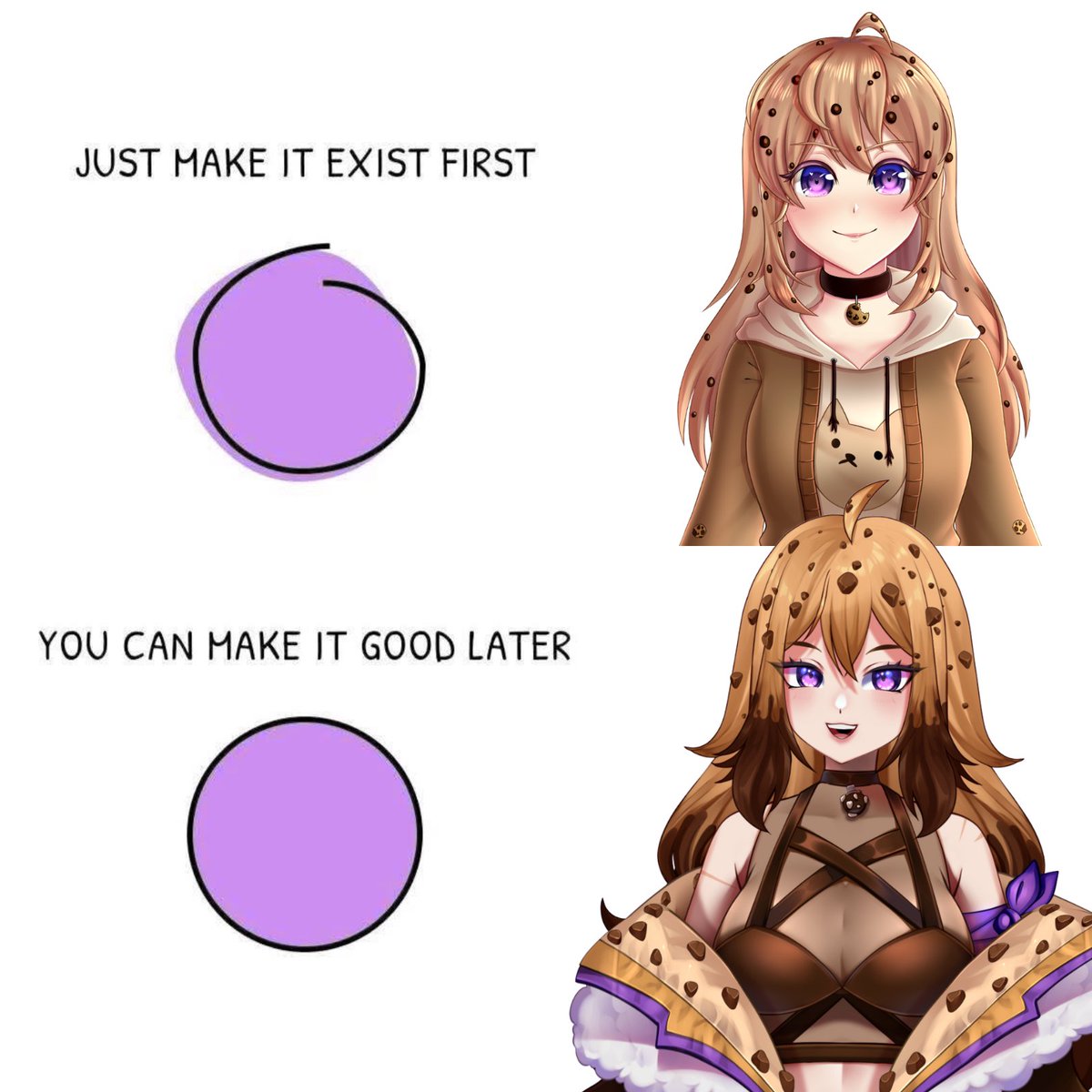 Mi evolución como galleta ✨