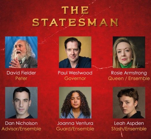 Good luck to ⁦<a href="/_RosieArmstrong/">Rosie Armstrong</a>⁩ and cast and crew of THE STATESMAN on the Press Night tonight ⁦<a href="/TTechnis/">Theatro Technis @ 26 Crowndale</a>⁩ ⁦<a href="/metalrabbitprod/">Metal Rabbit Productions</a>⁩