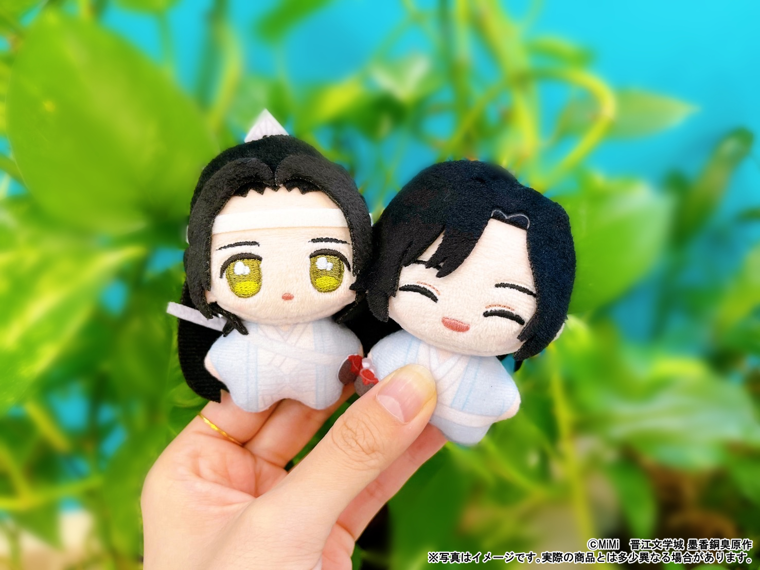 魔道祖師 KAZE 奶呼呼 10cm ぬいぐるみ 忘羨 骨なし ② 魔道祖師 KAZE