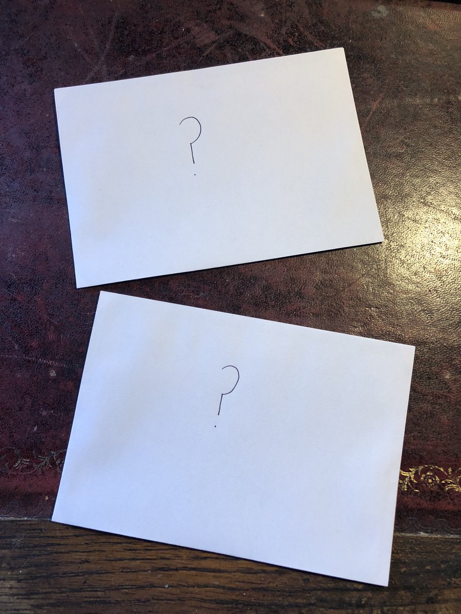 You have two envelopes. Each contains a letter written to you. One letter will tell you what you want to hear. The other will tell you what you need to know. You can only read one letter.

Which do you choose?