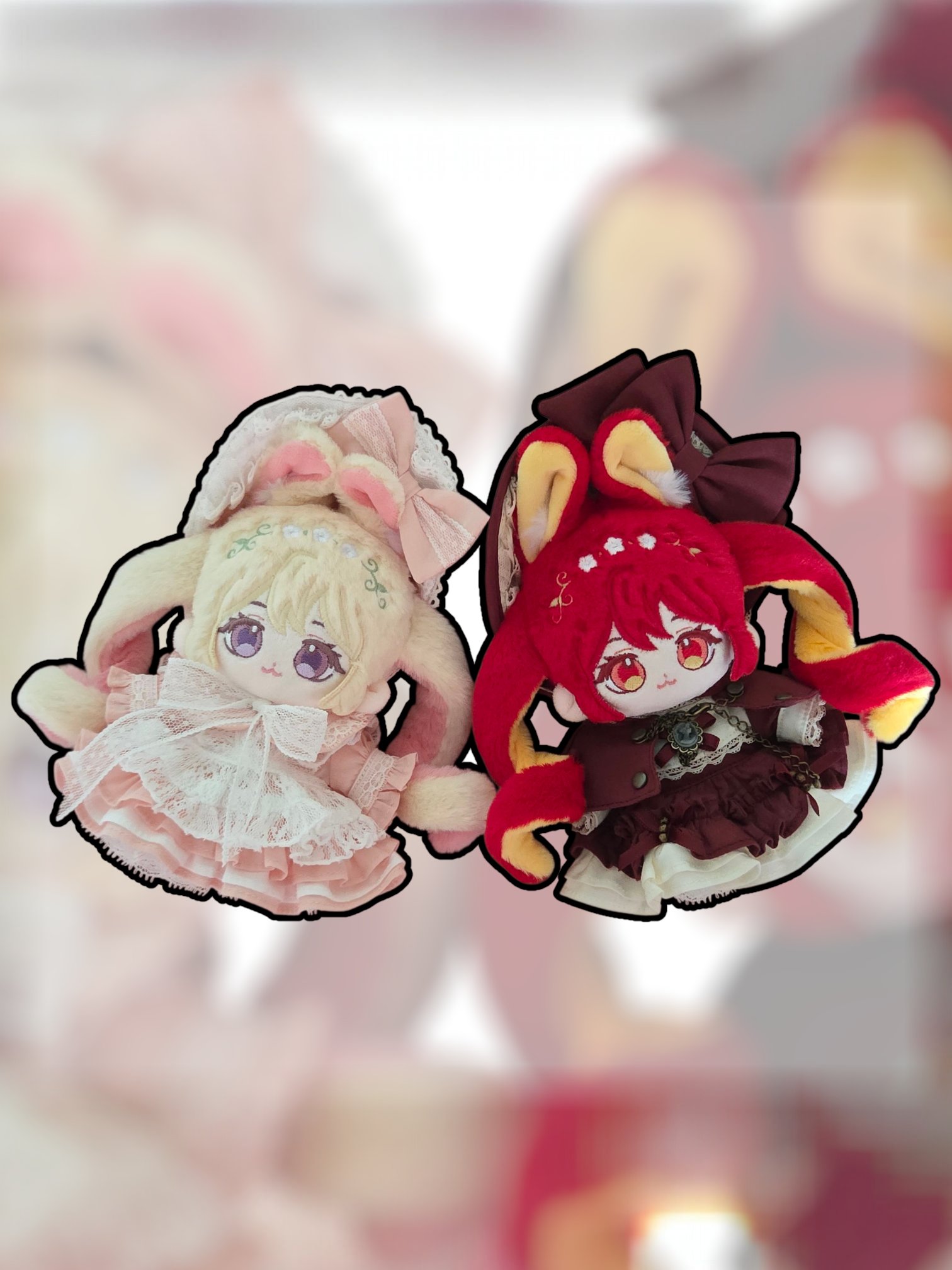 小さな可愛い子♪お花大好き♡たれ耳うさぎちゃん(濃紫) STAFF BLOG☆『たれ耳がかわいい🎶フローラウサギファミリーをご