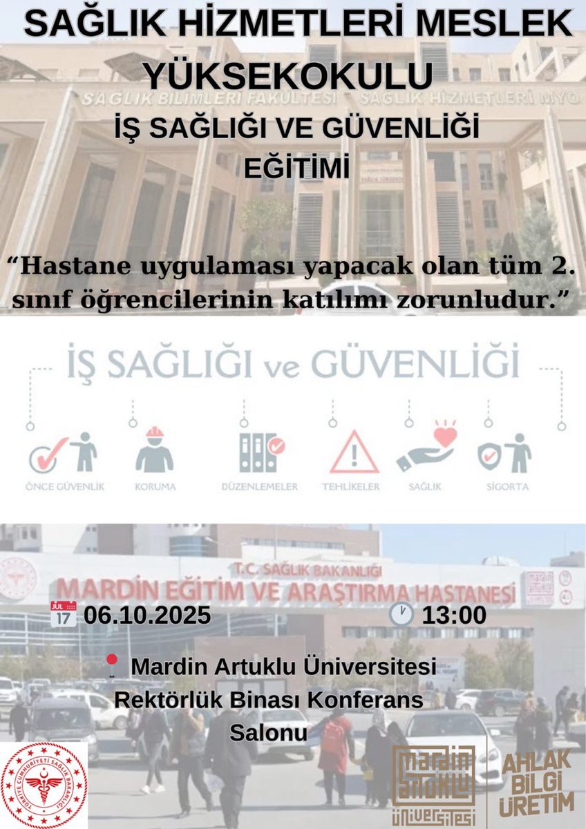 Hastane Uygulaması Yapacak Öğrencilerimize Yönelik İş Sağlığı ve Güvenliği Eğitimi Verilecektir
<a href="/erolozvar/">Erol Özvar</a>
<a href="/ibrahimozcosar/">ibrahim özcoşar</a>