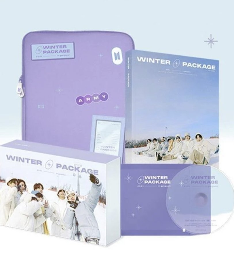 📌 [interest check]📌
📍 wts bts official winter pack full set unsealed 

ℹ️ Dm me for more information, the market price are very high but you can qyop + I accept reservation with monthly payments as well. 

Will up the real photos soon~