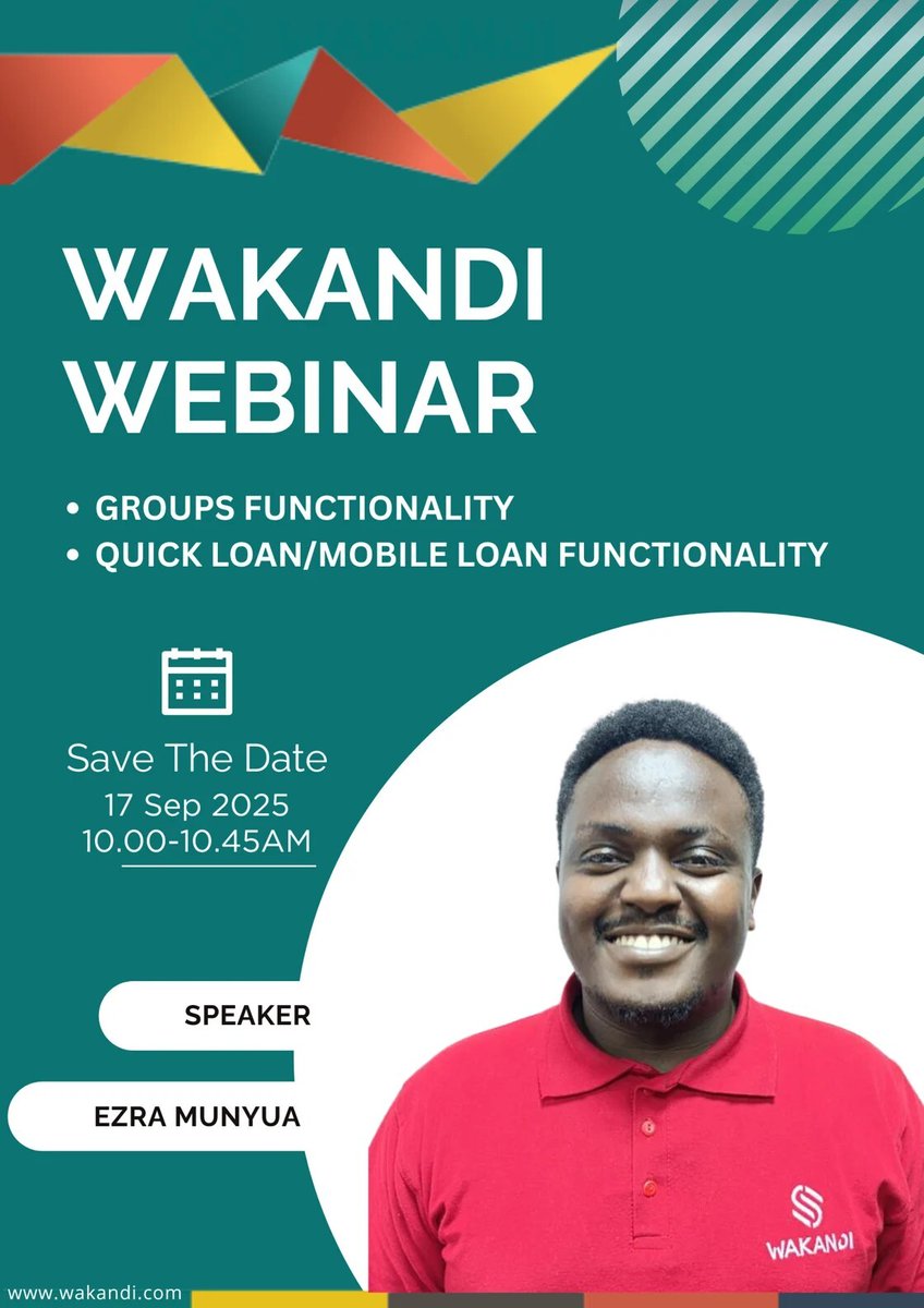 Webinar Details 
Speaker: Ezra Kariuki Onboarding Executive (KE)
Date: Wednesday, 17th September 2025
Time: 10:00 am – 10:45 am 
Mode: Online 

Register on: 
hubs.la/Q03J4dW30