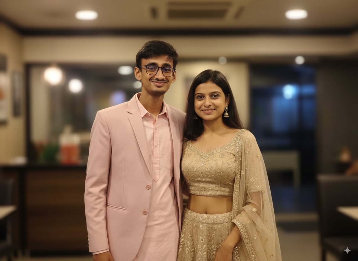 that_webdev_guy's tweet image. AI made the background perfect, clothes on point… but replaced my gf’s face and now I’m in trouble. Send help.
Thanks AI… I just unlocked the “Who’s that bitch?” achievement.