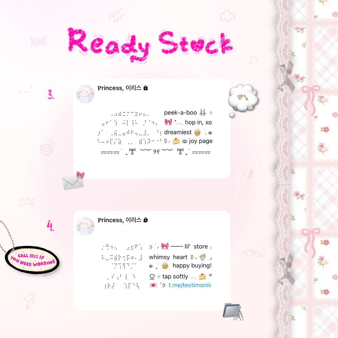 ⠀
kindly tap the repost button  ..  ♡

🥛🍡  BREAKING NEWS!  🎀  pinned wording back in stock  <3  get these ready stock only for 5.500 @ each, lovelings  ..  🧁  stop by &amp;&amp;. come adopt one or mo___re!  🍮

t. #ZonaBa #zonauang ba needs rs