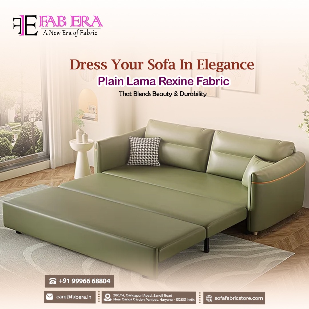 fabera_'s tweet image. Transform your furniture business with Plain Lama Rexine Fabric by Fab Era.
Durable ✅ Stylish ✅ Cost-effective ✅
Perfect for sofa &amp;amp; furniture manufacturers who value quality + reliability.
📩 care@fabera.in | 🌐 sofafabricstore.com
#FurnitureIndustry #SofaFabric #Rexine