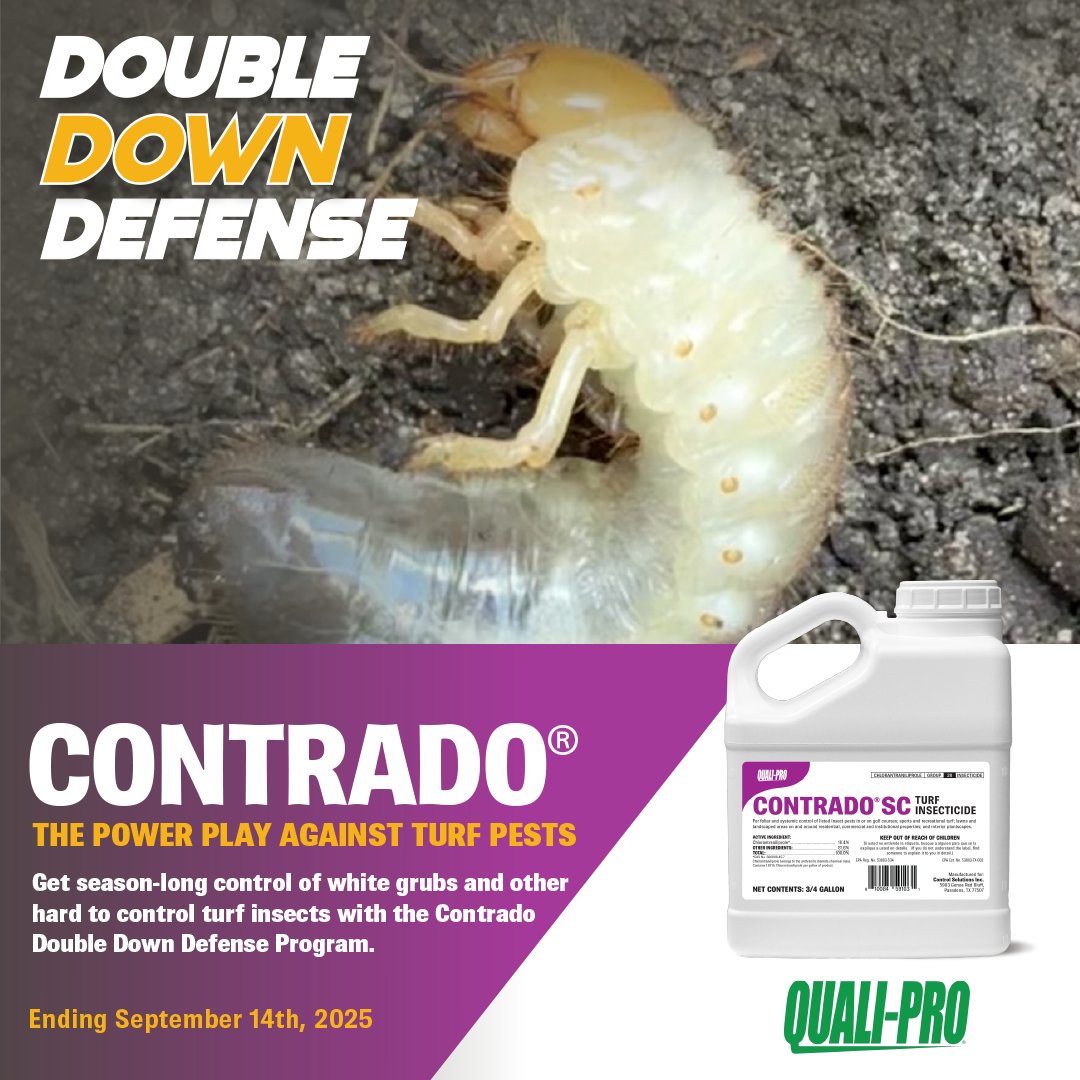 Protect your turf and double your savings before September 14th, 2025.
Double Down Defense is the highest discount we’ll offer this year. Don’t miss out!
Check it out hubs.la/Q03Hz9l-0
#DoubleDownDefense #ContradoPlusSuprado #TurfLife