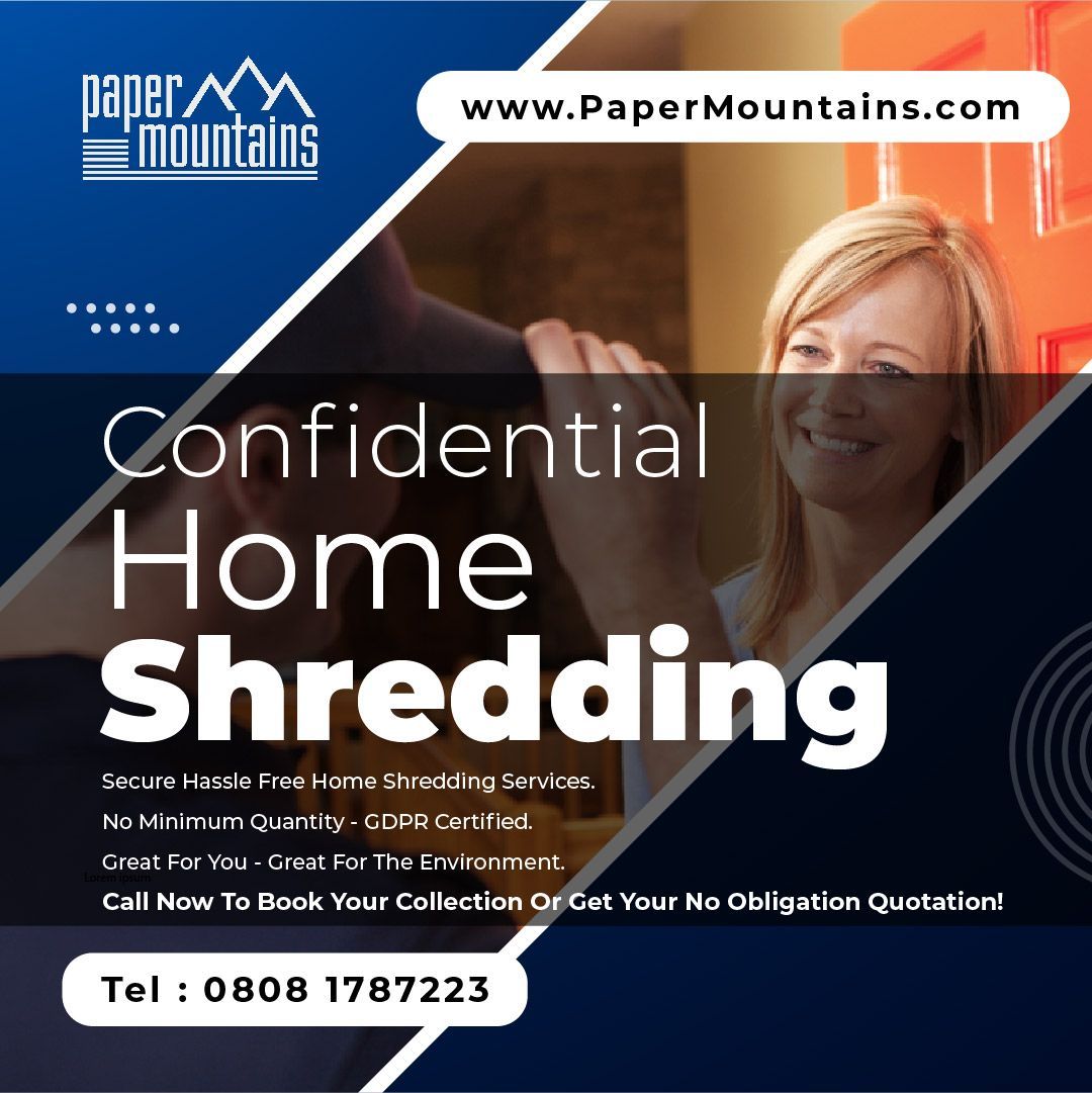 PaperMountains's tweet photo. 🌟🔒 Secure Your Space with PaperMountains! 🔒🌟

Are you overwhelmed by mountains of paper clutter? At PaperMountains, we specialise in providing professional shredding services for both businesses and homes across the beautiful county of Kent. Whether you’re looking to protect sensitive business information or safely dispose of household documents, we've got you covered!

Our eco-friendly shredding solutions ensure that your data is irretrievably destroyed while contributing to a healthier planet. With our convenient service, you can reclaim your space and enjoy peace of mind knowing your confidential information is in safe hands. 

Ready to clear the clutter? Visit us today to learn more about our shredding services in Kent: PaperMountains Shredding Services https://t.co/LELaE4DjTU

#PaperMountains #ShreddingServices #Kent #DataProtection #EcoFriendly #PaperShredding #BusinessSolutions #HomeOffice
