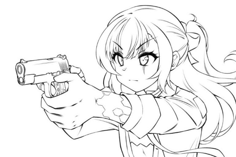 1911 Leva.45 ACP✏️✏️
#ドールズフロントライン #GirlsFrontline #ドルフロ #GFL2