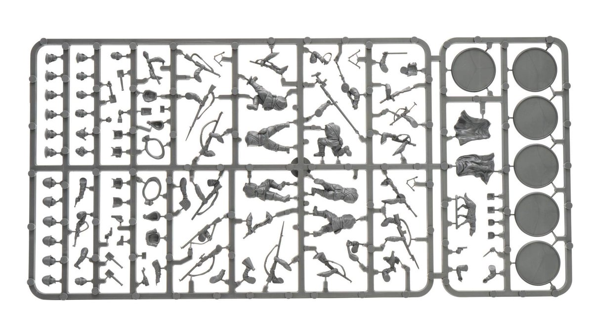 Detalle de la nueva matriz de infantería soviética que saldrá a la venta a finales de octubre junto con el libro de ejército y más novedades en plástico

¿Qué unidades o grupos de apoyo crees que puedes construir con esta matriz?

#warlordgames #warlordgamesspain #boltaction