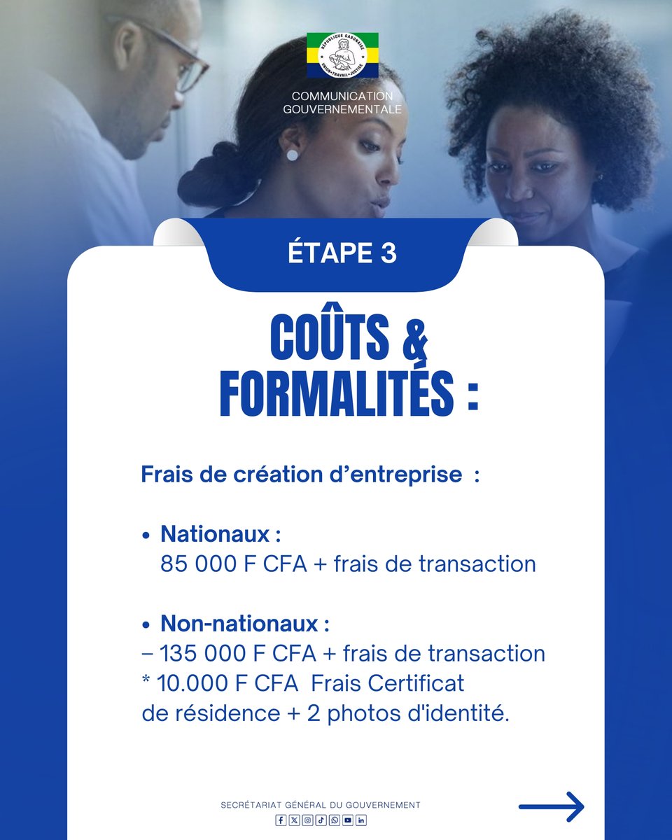 Comgouv_GA's tweet image. 📌 COMMENT CRÉER UNE ENTREPRISE INDIVIDUELLE ?  
Devenez votre propre patron en quelques étapes : transformez votre idée en projet concret et gagnez en autonomie financière.  
#creetonentreprise #independance #ComGouv #economie #formetoi