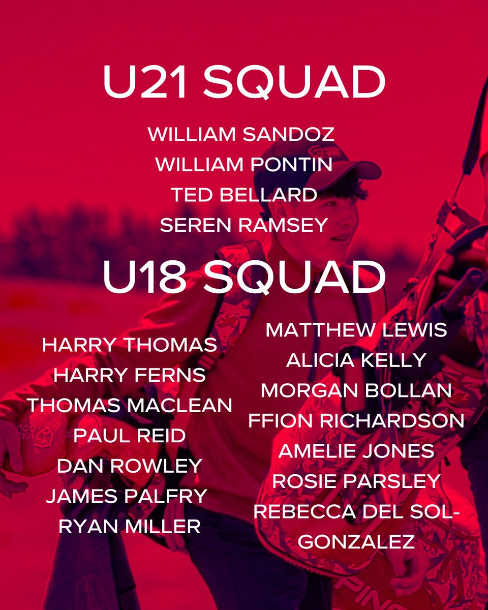 wales_golf's tweet image. Team Wales | Tîm Cymru 🏴󠁧󠁢󠁷󠁬󠁳󠁿🤝🔥

Huge congratulations to all the players selected 👏