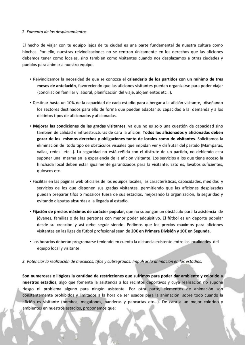 vald3ras's tweet photo. ❗️Una nueva temporada está en marcha. NADA HA CAMBIADO.
🔄Seguimos reclamando #derechosParaLaAfición y un #fútbolParaTodos.
🔗Lee nuestro manifiesto: https://t.co/mgjFPEBUFw https://t.co/rcXl1h6TzC