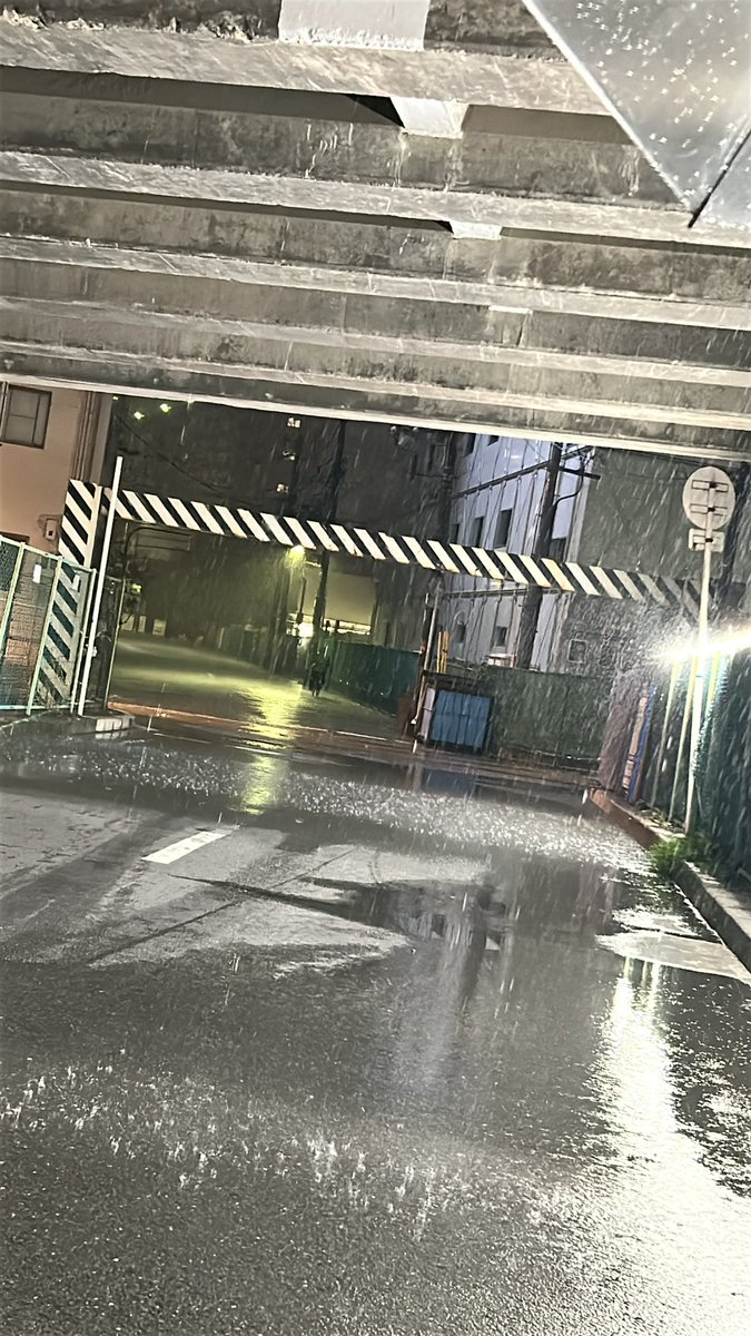 YukaKihara's tweet photo. 大雨☔️
雷⚡️
待機中💦
帰れない🐸 https://t.co/GRFyJpNBMM