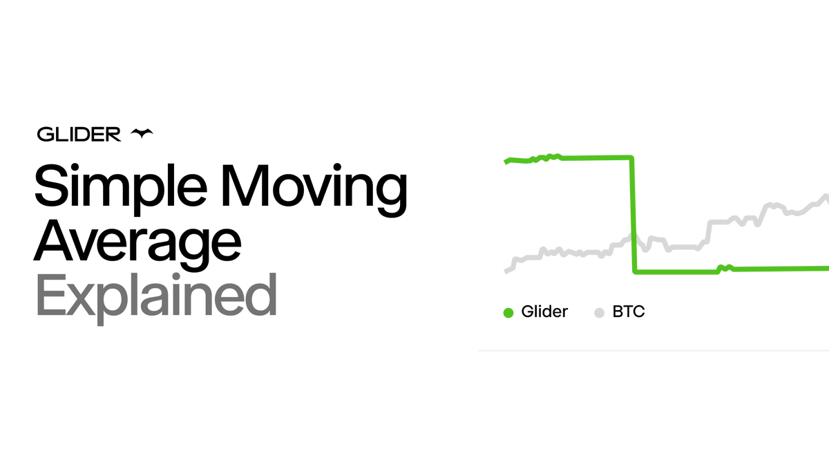"I don’t have time to watch charts all day.”

The Simple Moving Average (SMA) on Glider fixes that.

It shows the trend and average price of a token over time.

→ Above the SMA usually signals strength.
→ Below the SMA usually signals weakness.

Build it into Glider once, and
