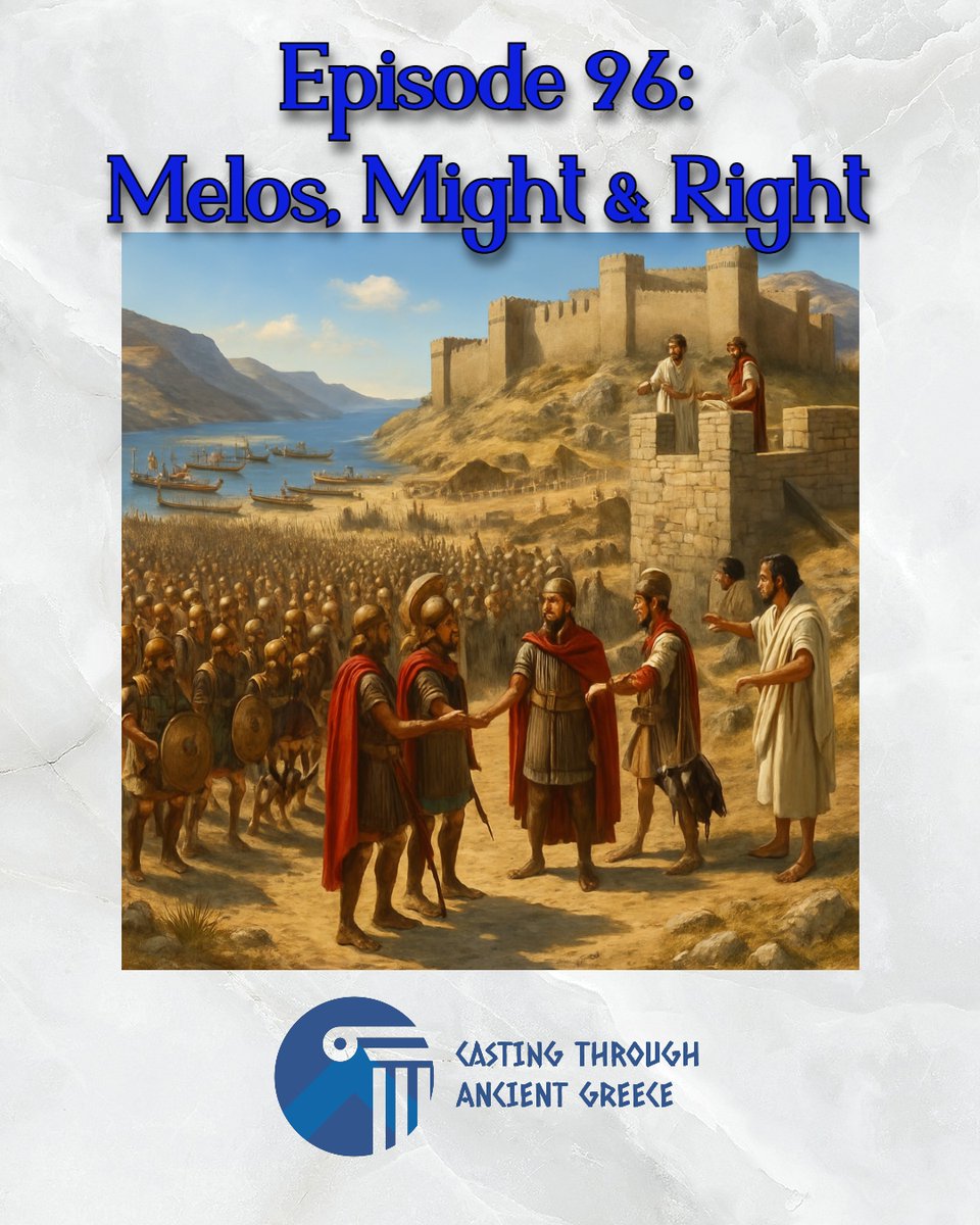 96: Melos: Might &amp; Right

Sparta rises again after Mantinea. Athens shows its darker side at Melos: “The strong do what they can, the weak suffer what they must.”

Episode 96 – Melos: Might &amp; Right is out now. 🎧
bit.ly/4mffJZk

#AncientGreece #HistoryPodcast