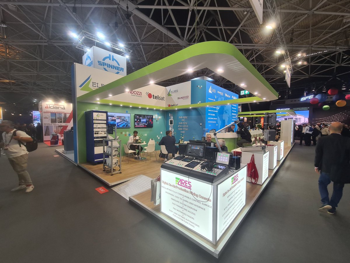 elbersrl's tweet photo. @IBCShow is now open come and join us at booth 8.C67 https://t.co/otNRdtNwvP