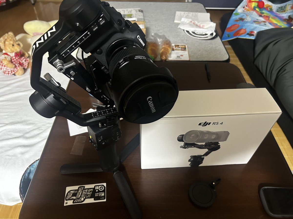 uesugi39's tweet image. 初のジンバル #DJIRS4

 設定が難しい過ぎて挫折しそう、、