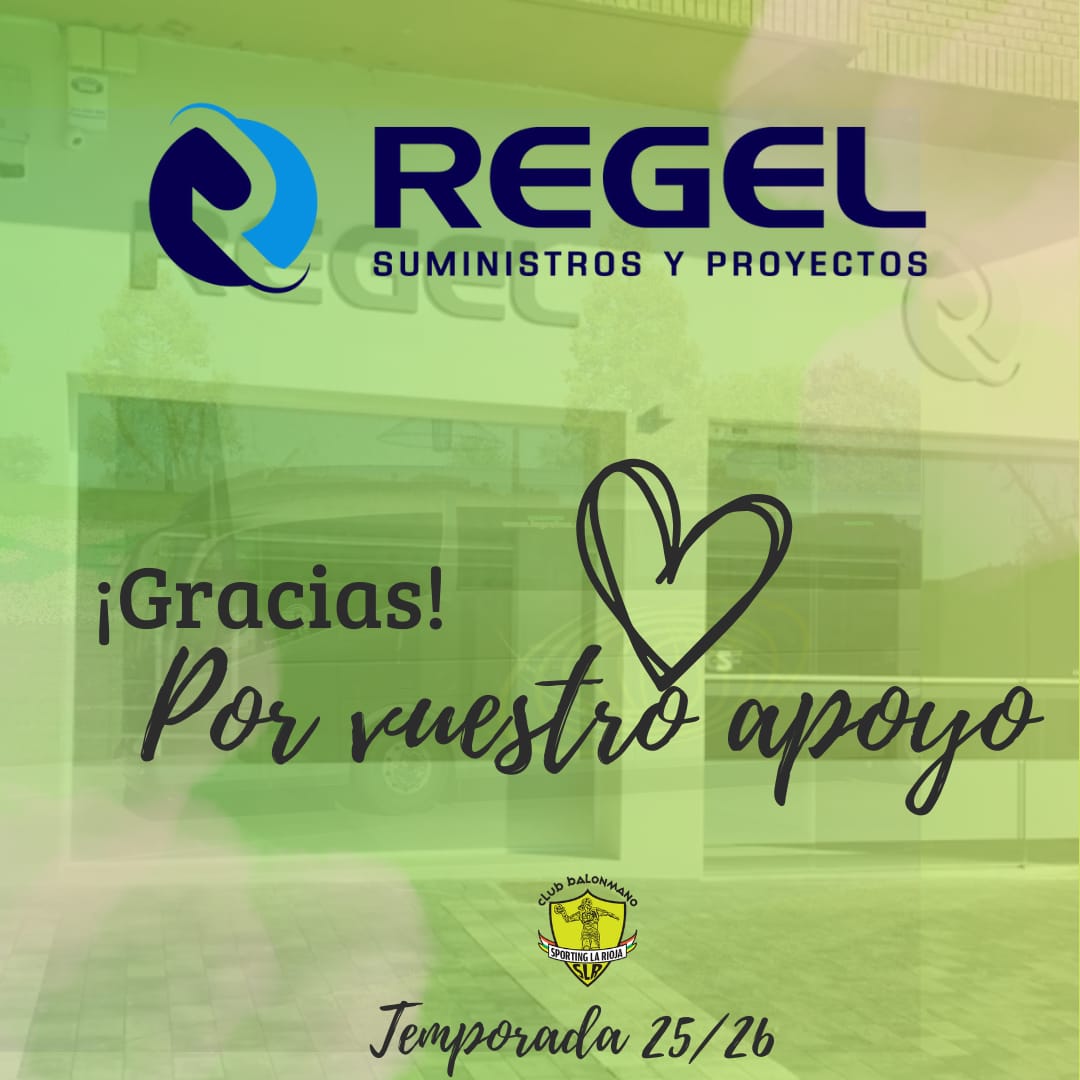 BMSportingLR's tweet photo. 🤝 REGEL

La empresa riojana Regel, lider en el suministro de repuestos para climatizacion y refrigeración industrial y comercial, se une a la familia sportinguista.

Bienvenido y muchas gracias por confiar en un proyecto cargado de ilusión y nuevos retos.

#SienteSporting 💚💛 https://t.co/f8QOBckVTX