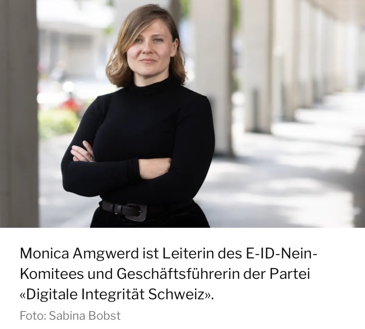 Monica Amgwerd (@monica_amgwerd) on Twitter photo Heute sage ich im <a href="/tagesanzeiger/">tagesanzeiger</a>:
"Die E-ID ist eine mit Steuergeldern finanzierte Daten-Pipeline an Unternehmen" 👉 und via deren Nutzung von BigTechTools wie GoogleAnalytics oder Oracle Produkte: eine Passdaten-Pipeline an grosse Tech-Konzerne. Danke <a href="/qsc_bern/">Quentin Schlapbach</a> und Heute sage ich im <a href="/tagesanzeiger/">tagesanzeiger</a>:
"Die E-ID ist eine mit Steuergeldern finanzierte Daten-Pipeline an Unternehmen" 👉 und via deren Nutzung von BigTechTools wie GoogleAnalytics oder Oracle Produkte: eine Passdaten-Pipeline an grosse Tech-Konzerne. Danke <a href="/qsc_bern/">Quentin Schlapbach</a> und