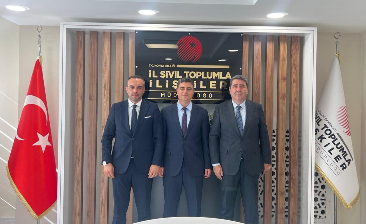 konya_istim's tweet photo. Konya Sosyal Güvenlik İl Müdürü Sayın Erkin AVCI ve Konya Çalışma ve İş Kurumu İl Müdürü Sayın Önder ÇİFTCİ, Müdürümüz Özgür @KARAYAZILI ’ya ziyarette bulundular.
@SGKKonyail
@iskur_konya
@onderciftci https://t.co/MWNcJR5V02