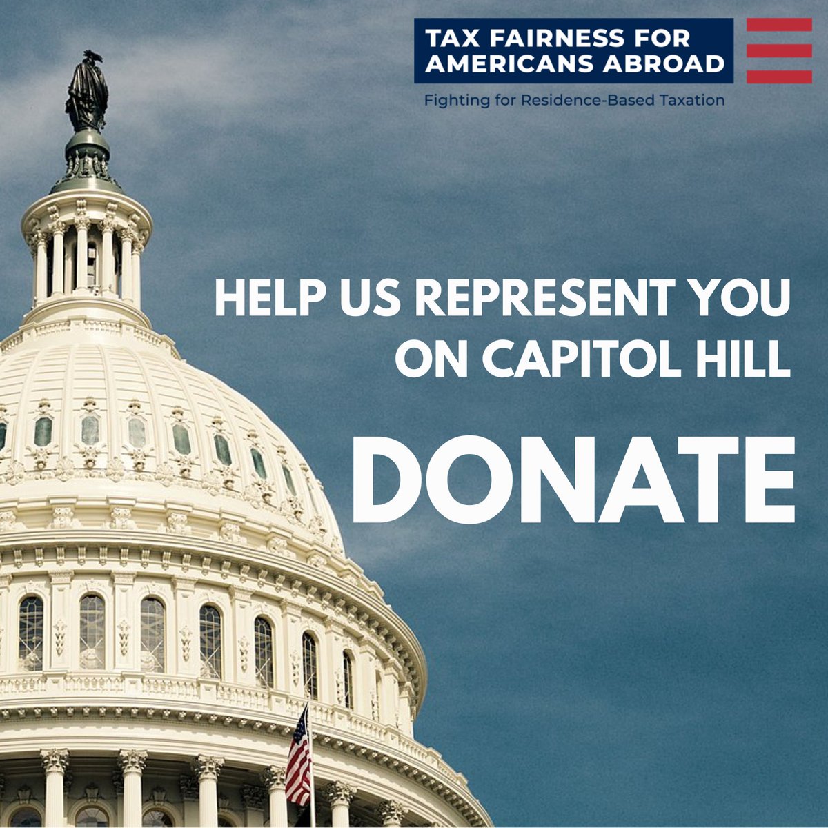 ✊ 𝐓𝐅𝐅𝐀𝐀 𝐡𝐚𝐬 𝐚𝐥𝐫𝐞𝐚𝐝𝐲 𝐩𝐫𝐨𝐯𝐞𝐧 𝐰𝐞 𝐜𝐚𝐧 𝐦𝐨𝐯𝐞 𝐭𝐡𝐞 𝐧𝐞𝐞𝐝𝐥𝐞 𝐨𝐧 𝐂𝐚𝐩𝐢𝐭𝐨𝐥 𝐇𝐢𝐥𝐥

But to end Citizenship-Based Taxation once and for all, we need everyone’s support.

We are the only U.S. organization solely dedicated to this fight.
This