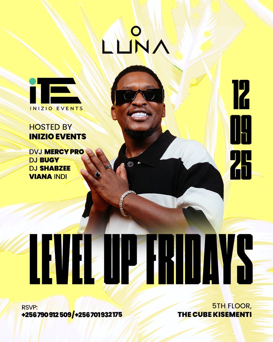 BUGY_PR's tweet photo. Friday is here🥳🥳🥳

Join us for a good time at Zouk and Luna🪩 https://t.co/0RXlQ3yzoN