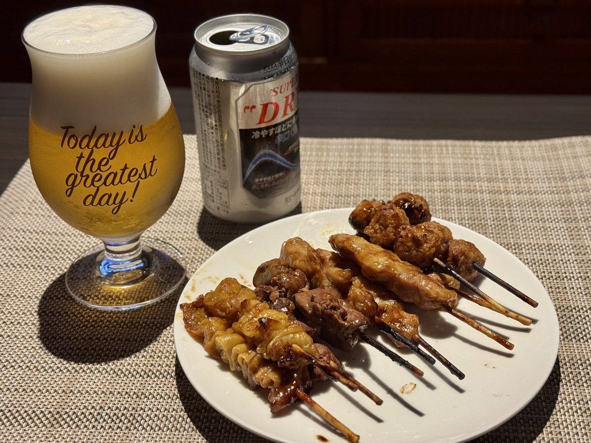 明日も明後日も仕事だけど少し飲みますよー！