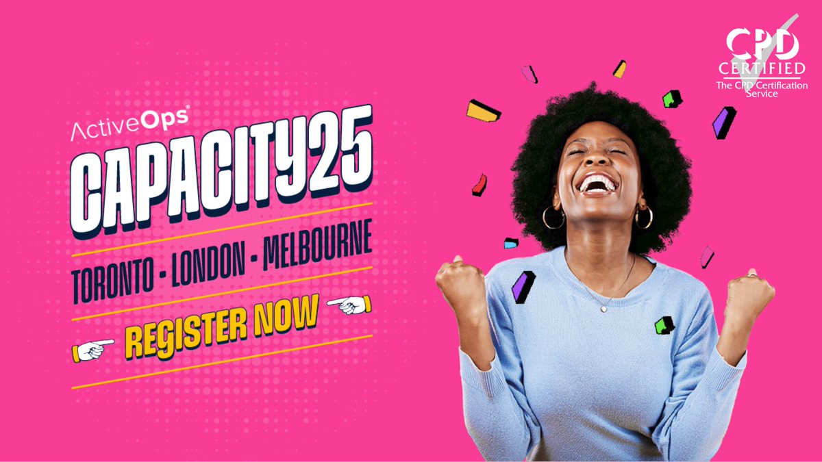 Pleased to say that our #Capacity25 conferences in London, Toronto and Melbourne are certified by @https://x.com/thecpdservice – meaning you can receive recognition, should you be a member.

Register now for your nearest conference! bit.ly/3JS4kRz