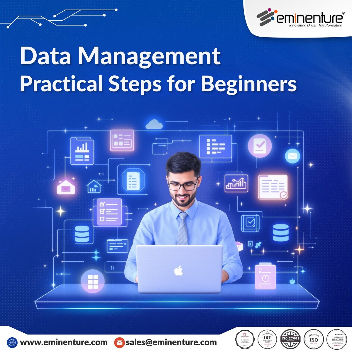 Eminenture's tweet image. Struggling with managing your data effectively? Are you sure you’re doing it the right way? Discover smarter data management solutions today: tinyurl.com/4fjbws6d
#DataManagement #DataSolutions #BusinessData #DataStrategy #DataOrganization #Eminenture #InformationManagement