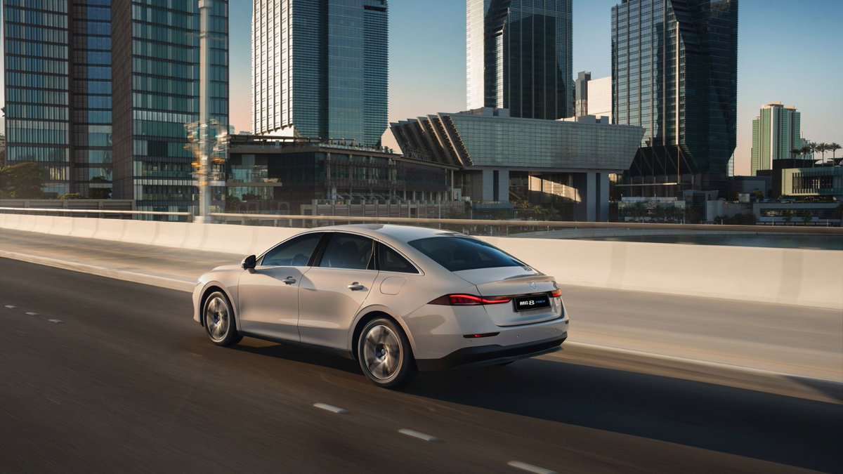 tcimedia's tweet photo. The new MG 8 PHEV makes its Middle East debut!
 ✔ Up to 1650 km range (125 km EV-only)
 ✔ Luxury features + hybrid efficiency
 ✔ Prices from $24,900 (AED 91,445)
MG’s first mid-size sedan PHEV — designed for the region.

#MG8 #PHEV #HybridCars #MiddleEast #TCI #TheCorneaImpression