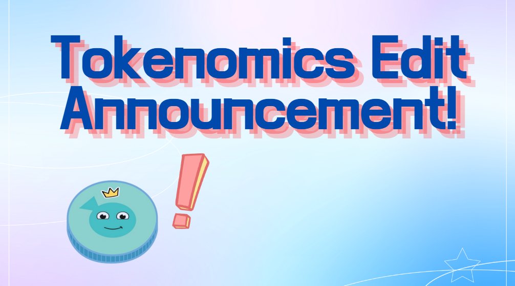 DelightWebToken's tweet image. ❗️Tokenomics Edit Announcement!

Decrease Community Allocate ::
220B ▶️ 100B

Increase Team&amp;amp;Developer Allocate ::
150B ▶️ 200B

Increase Private Sale Allocate ::
80B ▶️ 150B

This is for smooth management for DelightWebToken $DWT ecosystem!

Thank you for your all support!

#DWT…